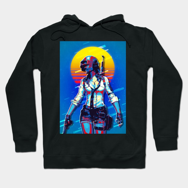 Pubg girl Hoodie by Durro